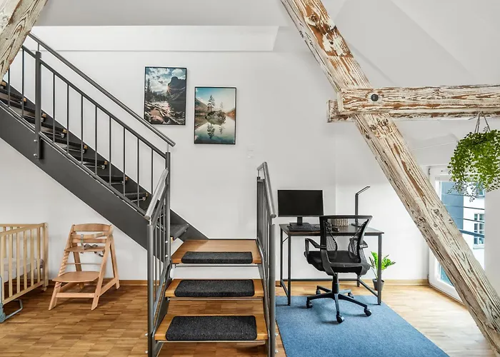 Dnd Design Loft I 170Qm I Parken I Balkon I Workstation I Netflix I Kaffee I Waschmaschine I Trockner I Xbox I Ausblick