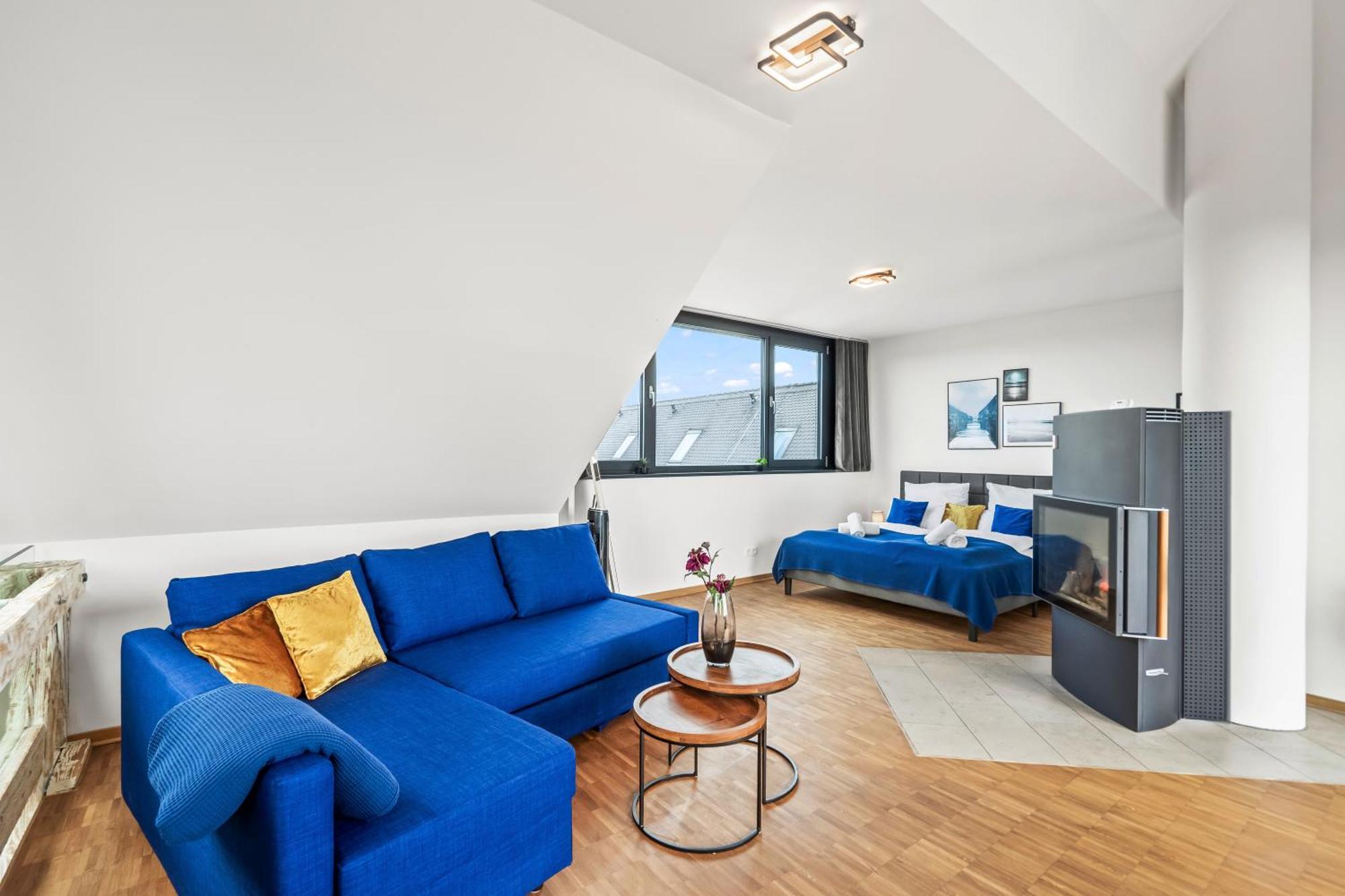 Apartment Dnd Design Loft I 170qm I Parken I Balkon I Workstation I Netflix I Kaffee I Waschmaschine I Trockner I Xbox I Ausblick Wurzburg