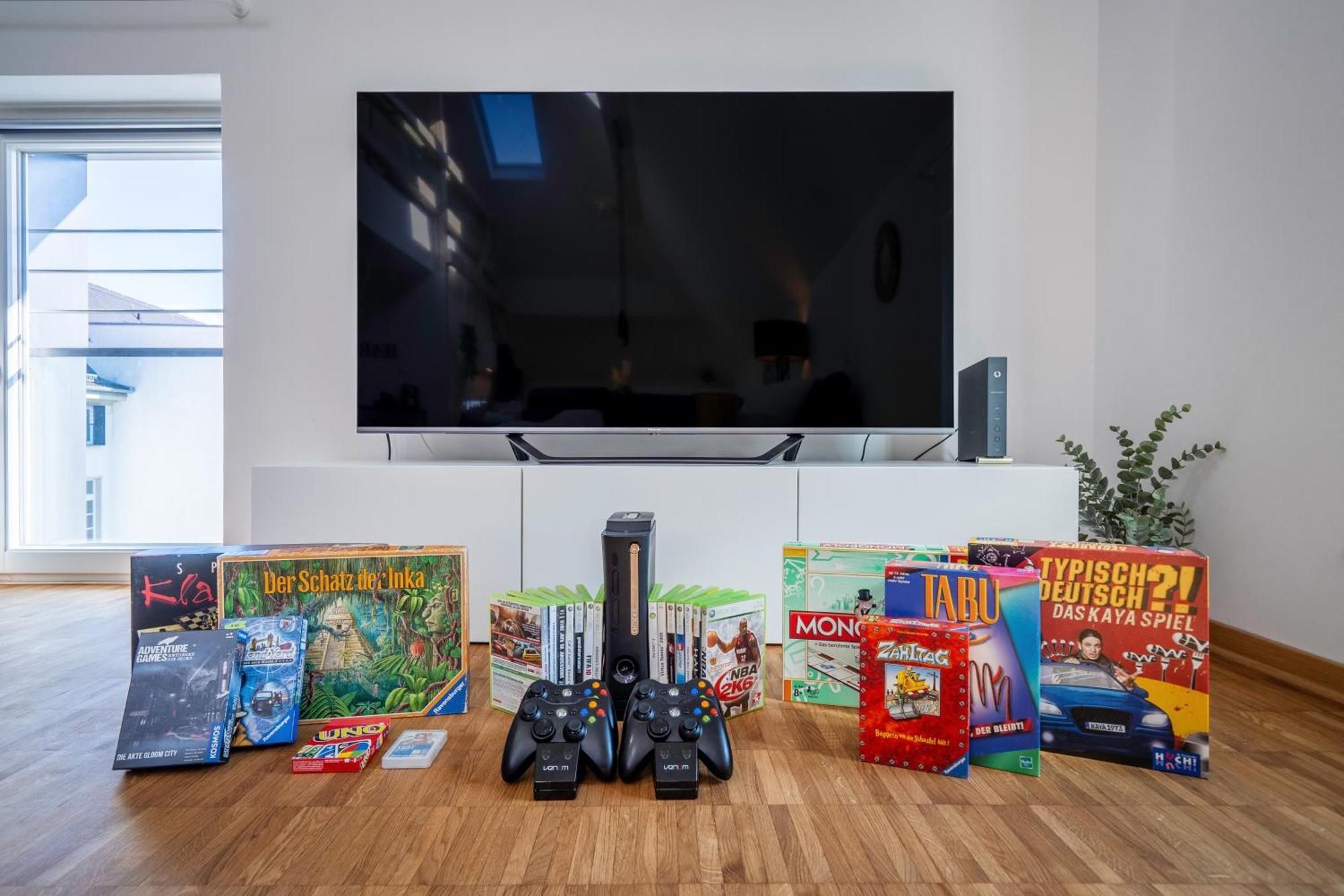 Dnd Design Loft I 170qm I Parken I Balkon I Workstation I Netflix I Kaffee I Waschmaschine I Trockner I Xbox I Ausblick * Wurzburg