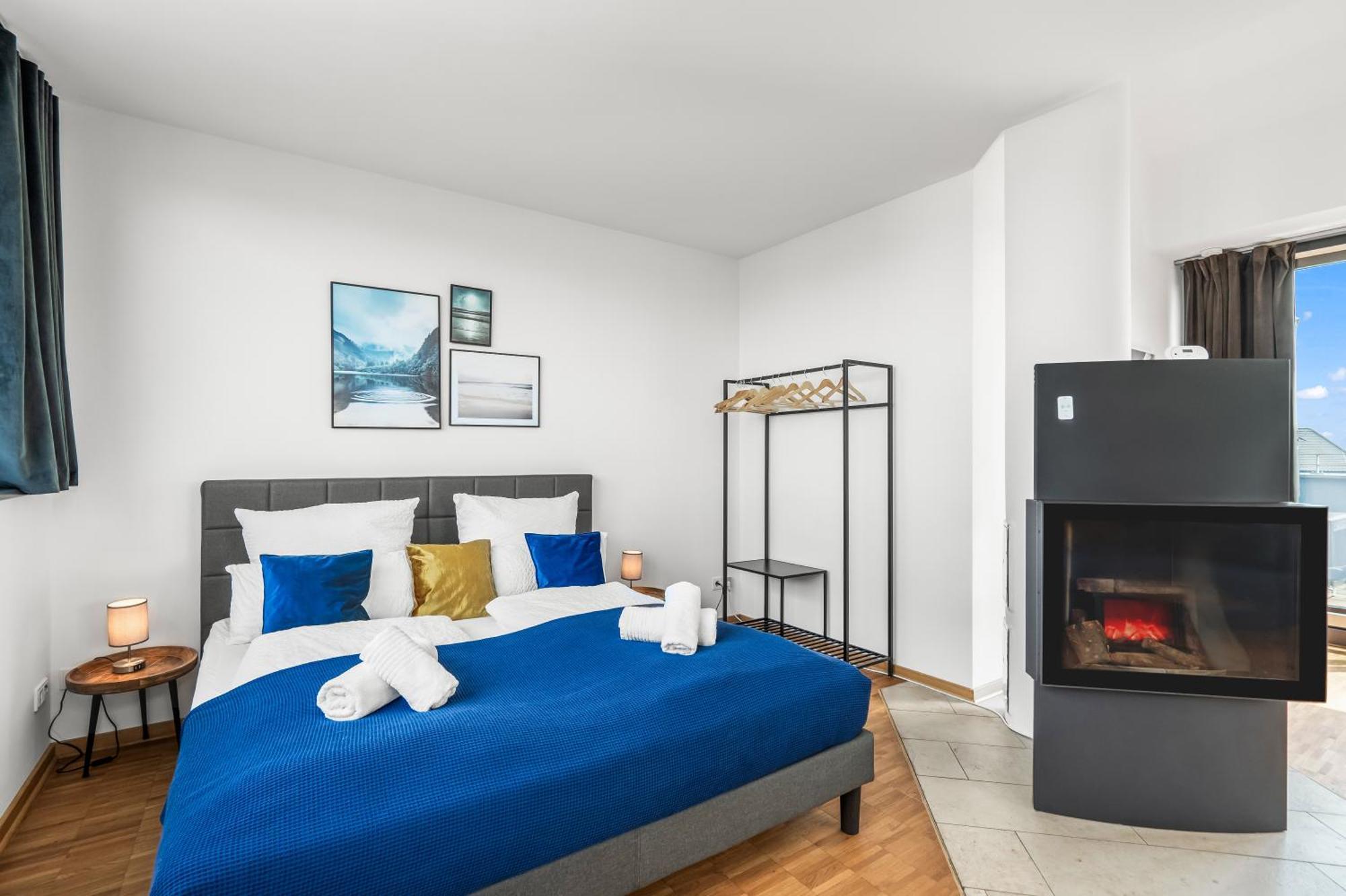 Dnd Design Loft I 170qm I Parken I Balkon I Workstation I Netflix I Kaffee I Waschmaschine I Trockner I Xbox I Ausblick *