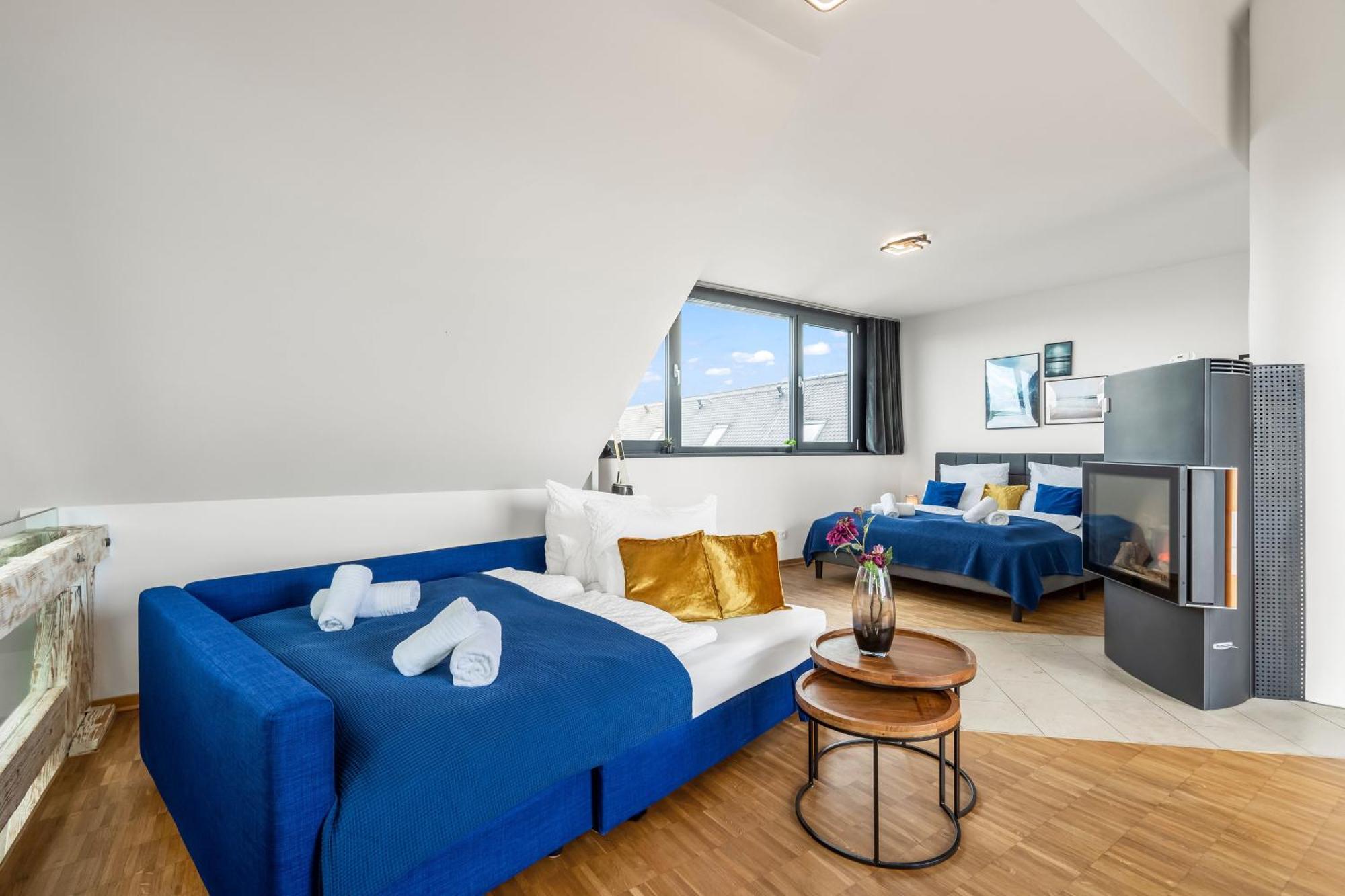 Dnd Design Loft I 170qm I Parken I Balkon I Workstation I Netflix I Kaffee I Waschmaschine I Trockner I Xbox I Ausblick *
