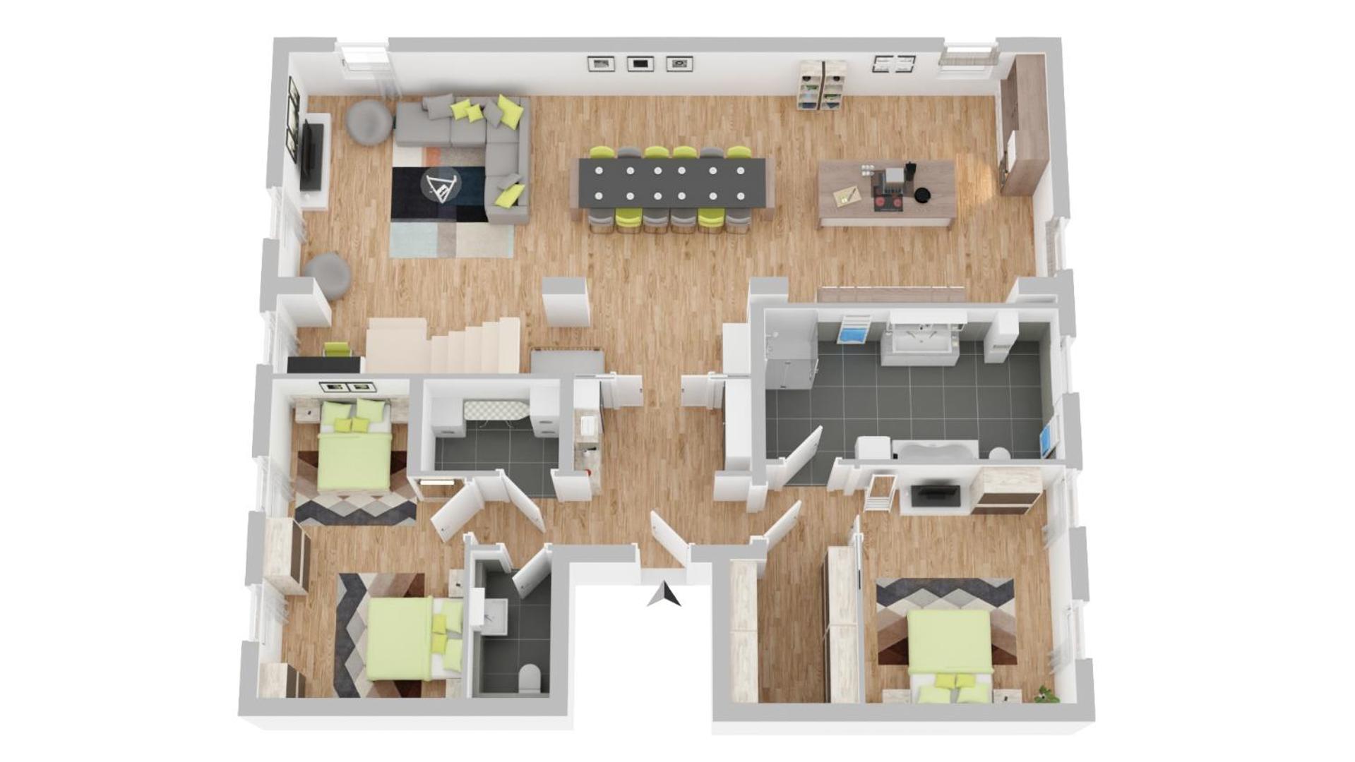 Apartment Dnd Design Loft I 170qm I Parken I Balkon I Workstation I Netflix I Kaffee I Waschmaschine I Trockner I Xbox I Ausblick Wurzburg
